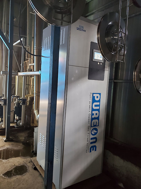 3499拉斯维加斯低氮纯铜燃气锅炉用于生产加热